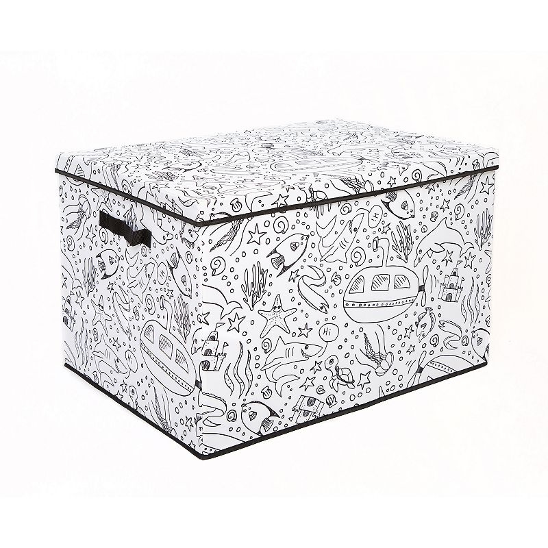 Saddle River Under the Sea Large Storage Trunk 4-pk.