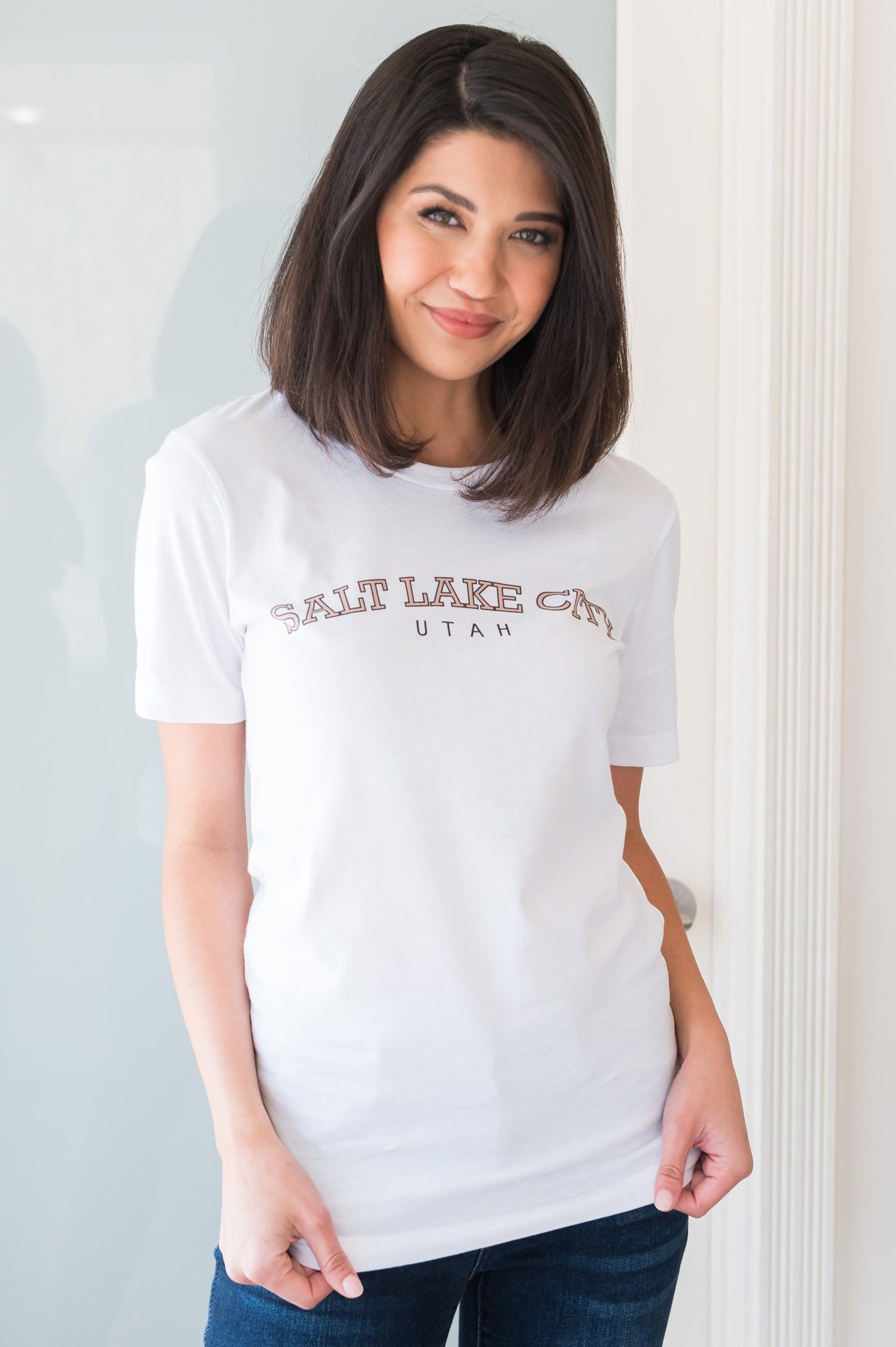 Salt Lake City Modest Graphic Tee