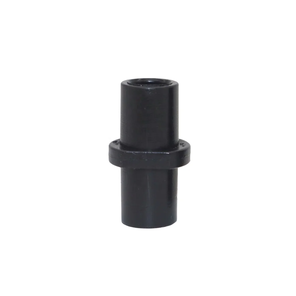 6mm Plastic Garden Water Straight Connectors 6mm Interface Nozzles Black Connection Accessories Garden Irrigation Supplies