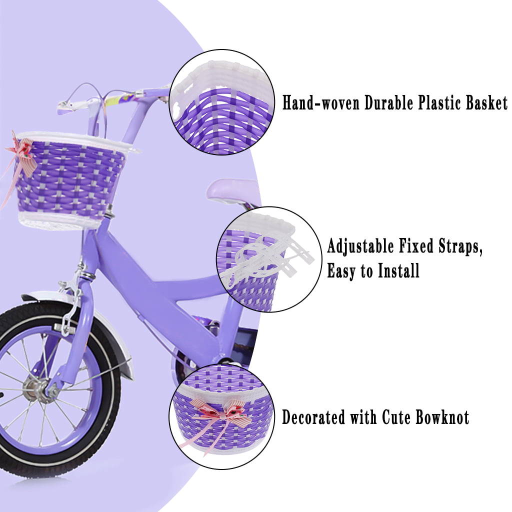 Bike Basket for Kids Ages 3-12