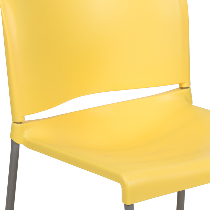 Yellow Plastic Stack Chair   Contemporary   Dining Chairs   by Pot Racks Plus  Houzz