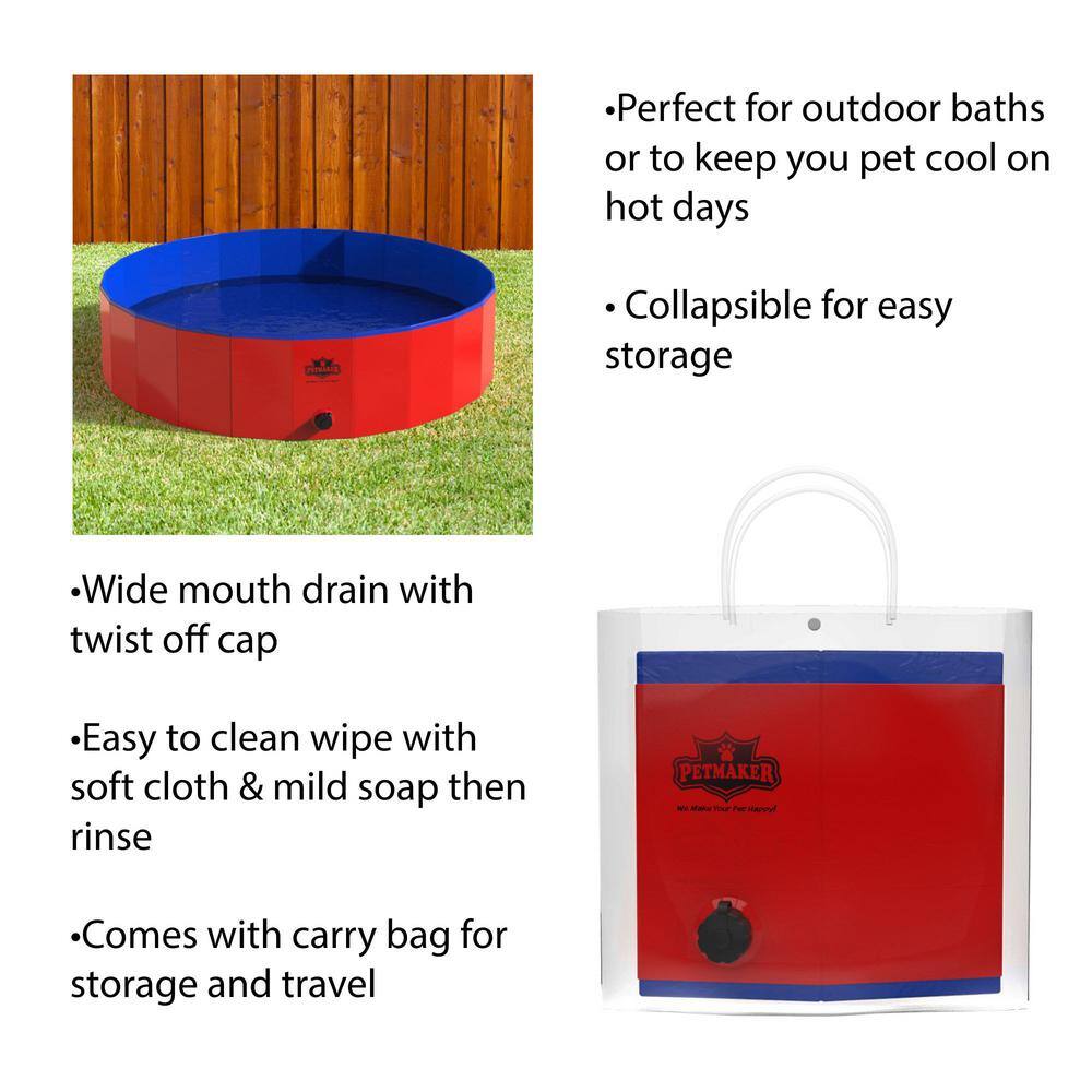 Petmaker Large Collapsible Pet Pool HW3210062