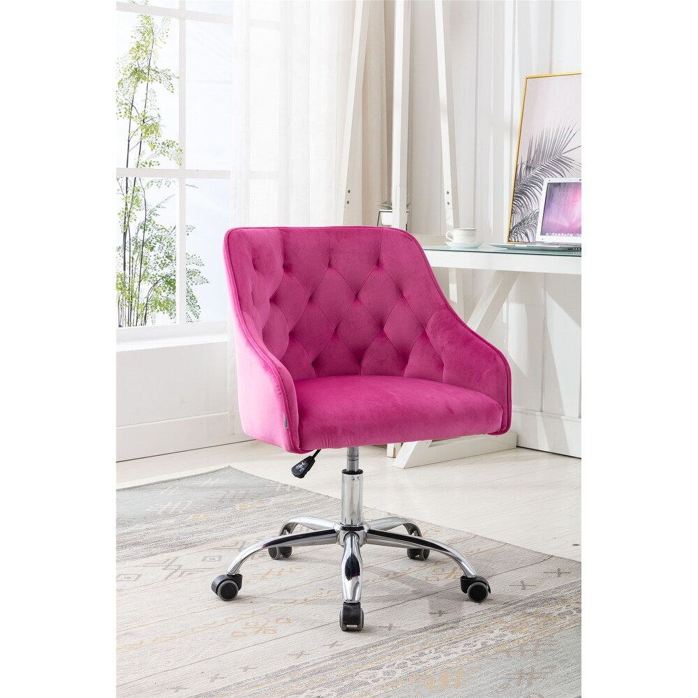 Swivel Shell Chair for Living Room Modern Leisure office Chair   22.83\