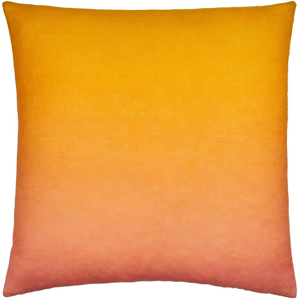 Nadine Bohemian Solid Color Cotton Linen Throw Pillow