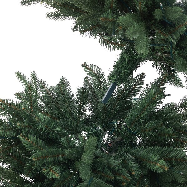 7Ft PreLit LED Artificial Full Fir Green Christmas Tree