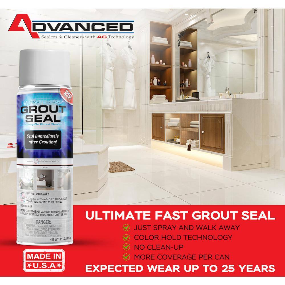 LayorCare Ultimate 15 oz. Inverted Aerosol Grout Sealer- Solvent Base AC31