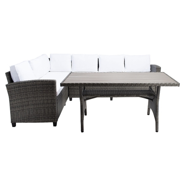 SAFAVIEH Outdoor Living Jovita 3Piece Sectional Set