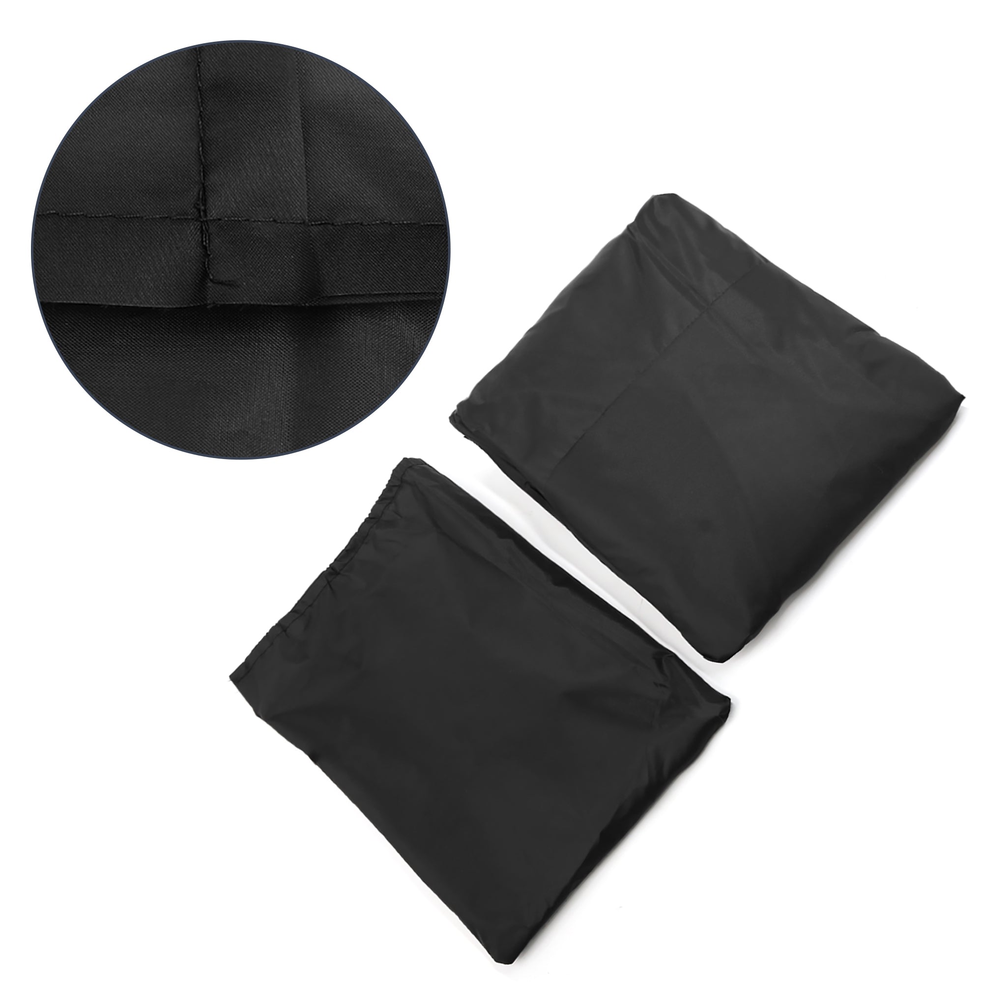 Unique Bargains 1PC Motorcycle Cover XXXL Black Anti-UV Waterproof Suitable for Harley-Davidson Street Glide 2006-2014