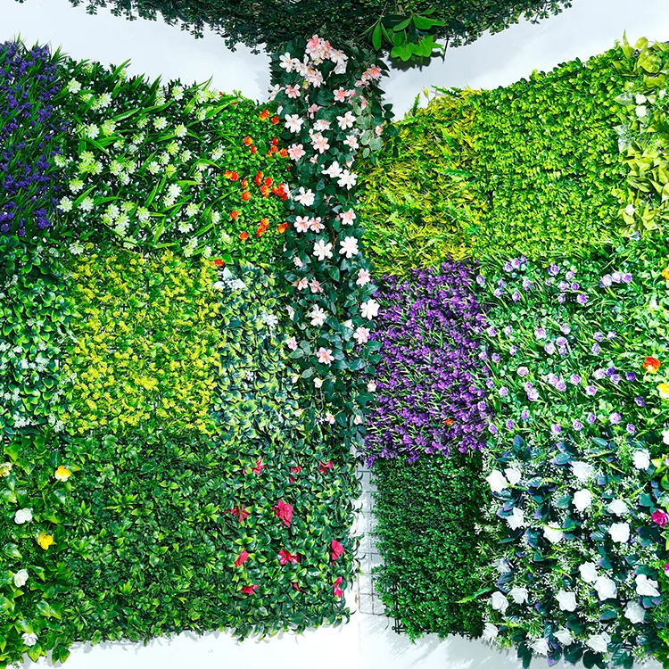 Discounts  Home Decoration Garden Supplies Green Wall Vertical Garden Artificial Boxwood Green Wall