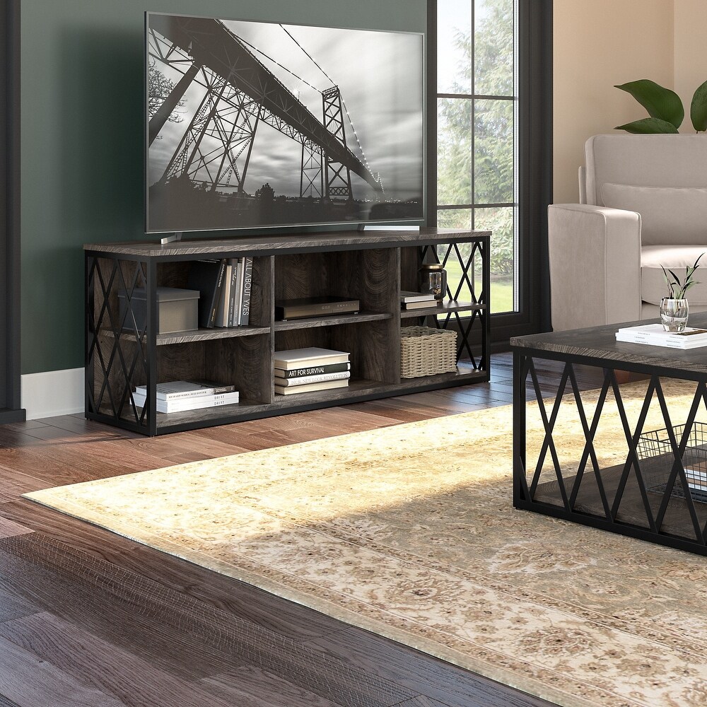 City Park Industrial TV Stand for 70 Inch TV by kathy ireland Home