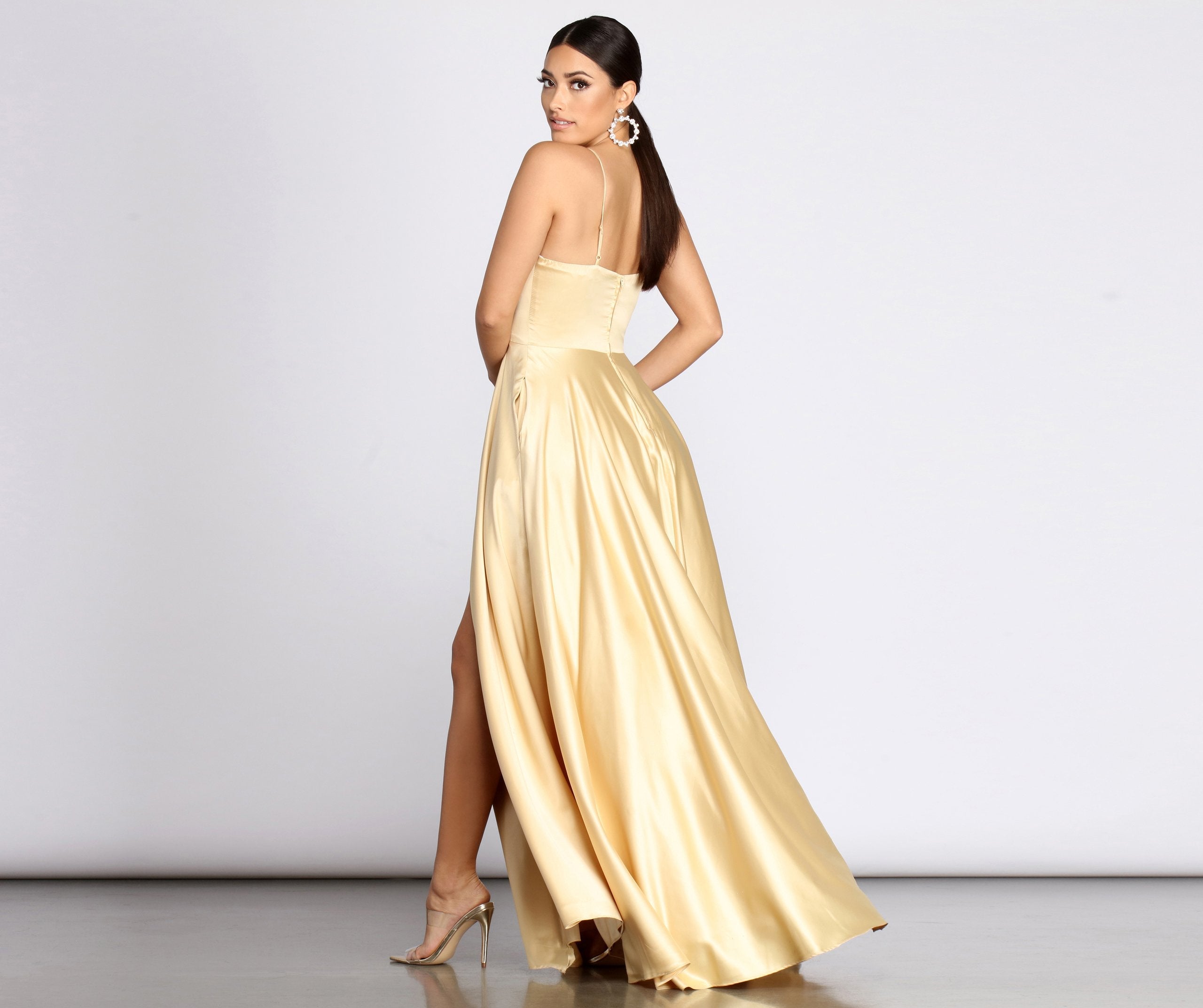 Juliet Formal High Slit Dress