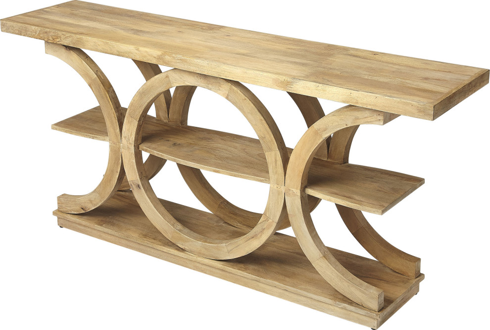 Stowe Rustic Modern Console Table   Transitional   Console Tables   by HedgeApple  Houzz