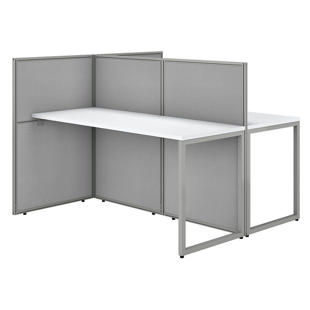 Easy Office 60W 2 Person Cubicle Desk by Bush Business Furniture