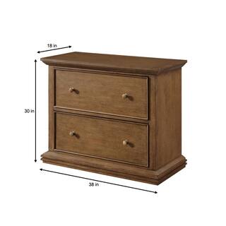 Home Decorators Collection Eldridge Wood File Cabinet in Haze Brown HD07-F01WD