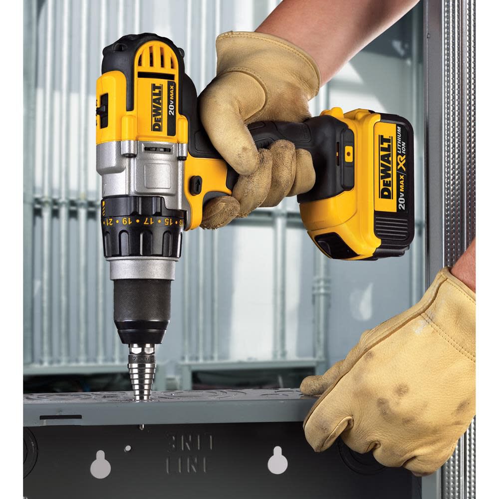 DEWALT 20 V MAX Lithium Ion Premium 3-Speed Drill/Driver Kit (4.0 Ah) DCD980M2 from DEWALT