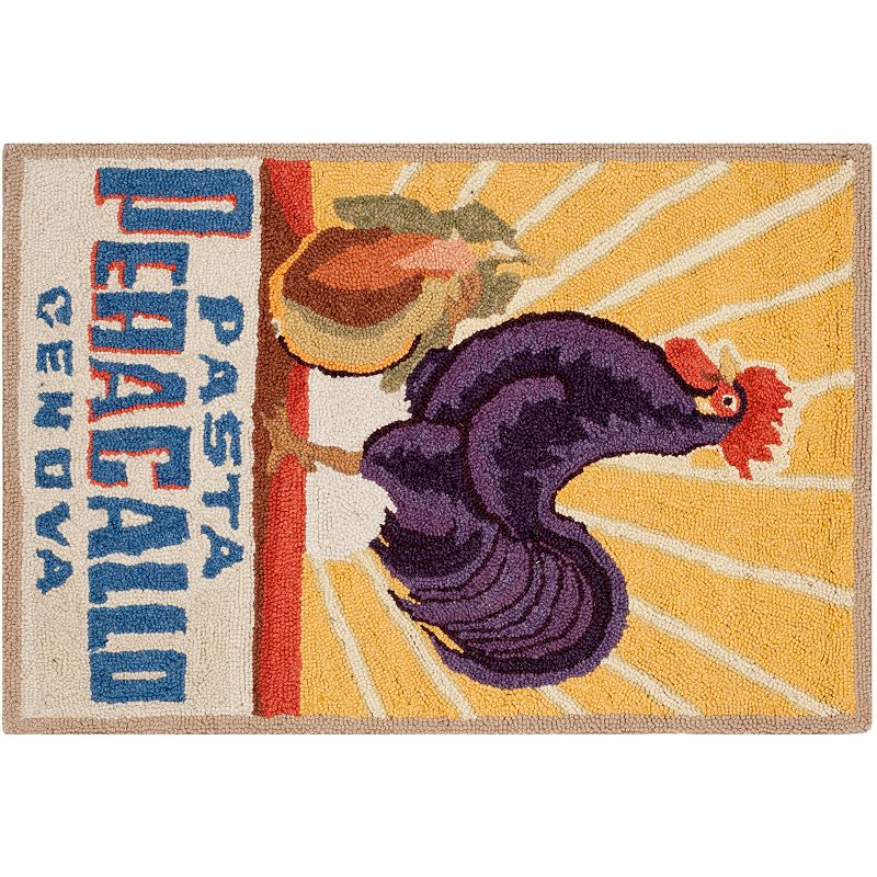 Safavieh Chelsea Rooster Hand Hooked Wool Rug - 1'8'' x 2'6''