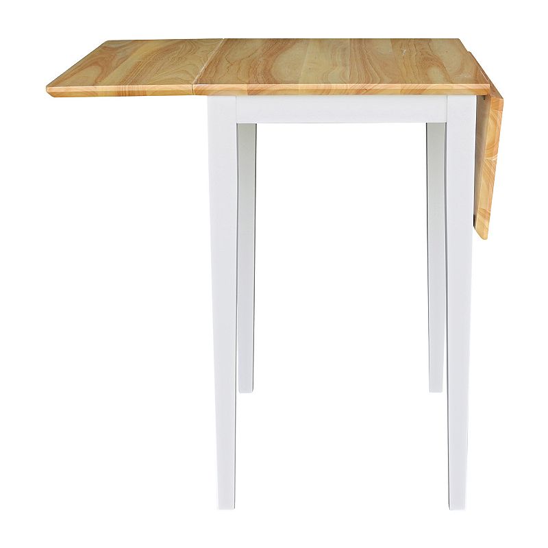 International Concepts Dual Drop Leaf Dining Table