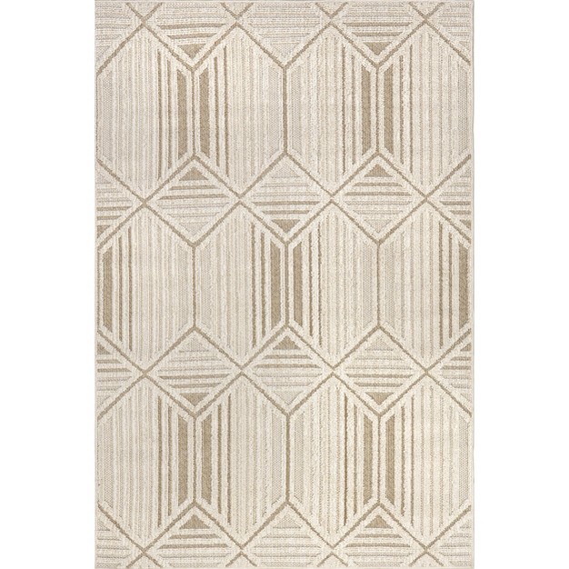 Nuloom Letitia Raised Diamond Indoor outdoor Area Rug