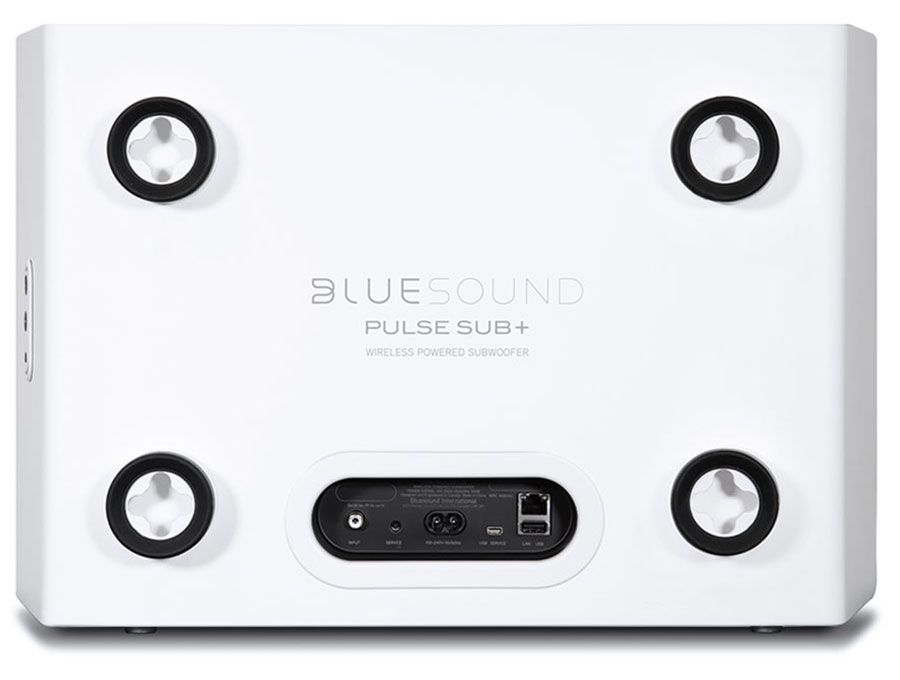 Bluesound Pulse Sub+ White Wireless Powered Subwoofer