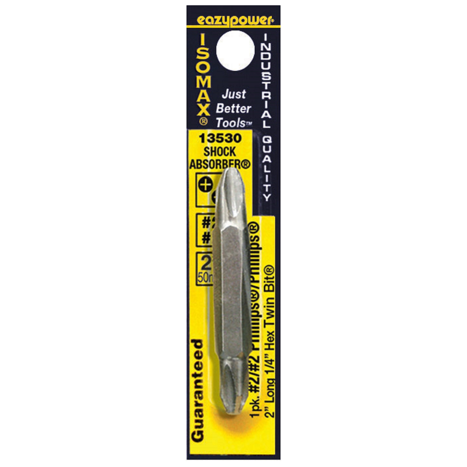 Eazypower Isomax Phillips #2/#2 X 2 in. L Double-Ended Screwdriver Bit Alloy Steel 1 pc