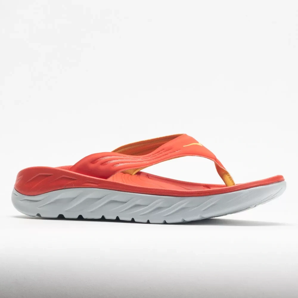 Hoka One One Ora Recovery Flip Men's Fiesta/Amber Yellow