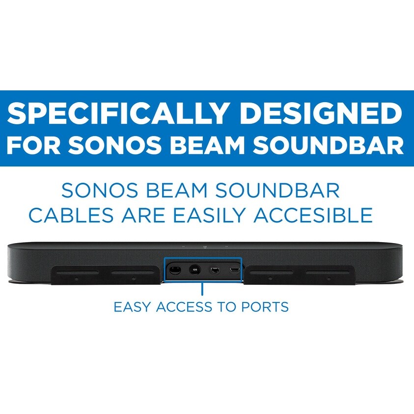 Mount It! Sound Bar Wall Mounting Shelf for Sonos Beam