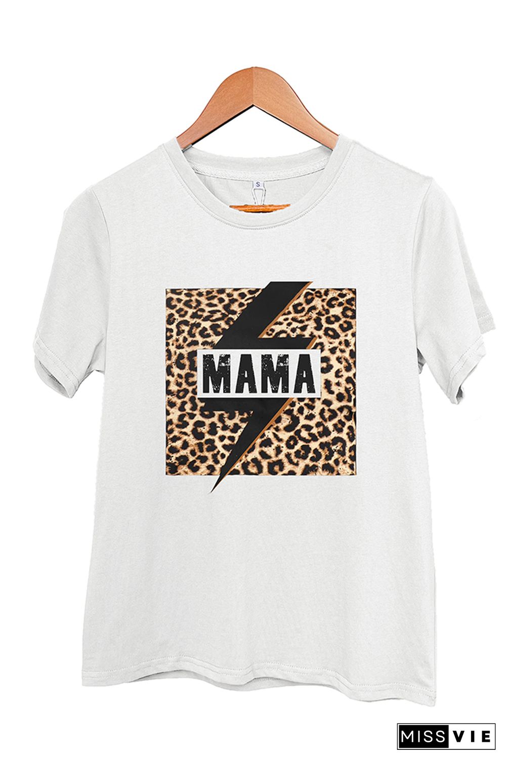 MAMA lightning Short Sleeve Graphic Tee Wholesale