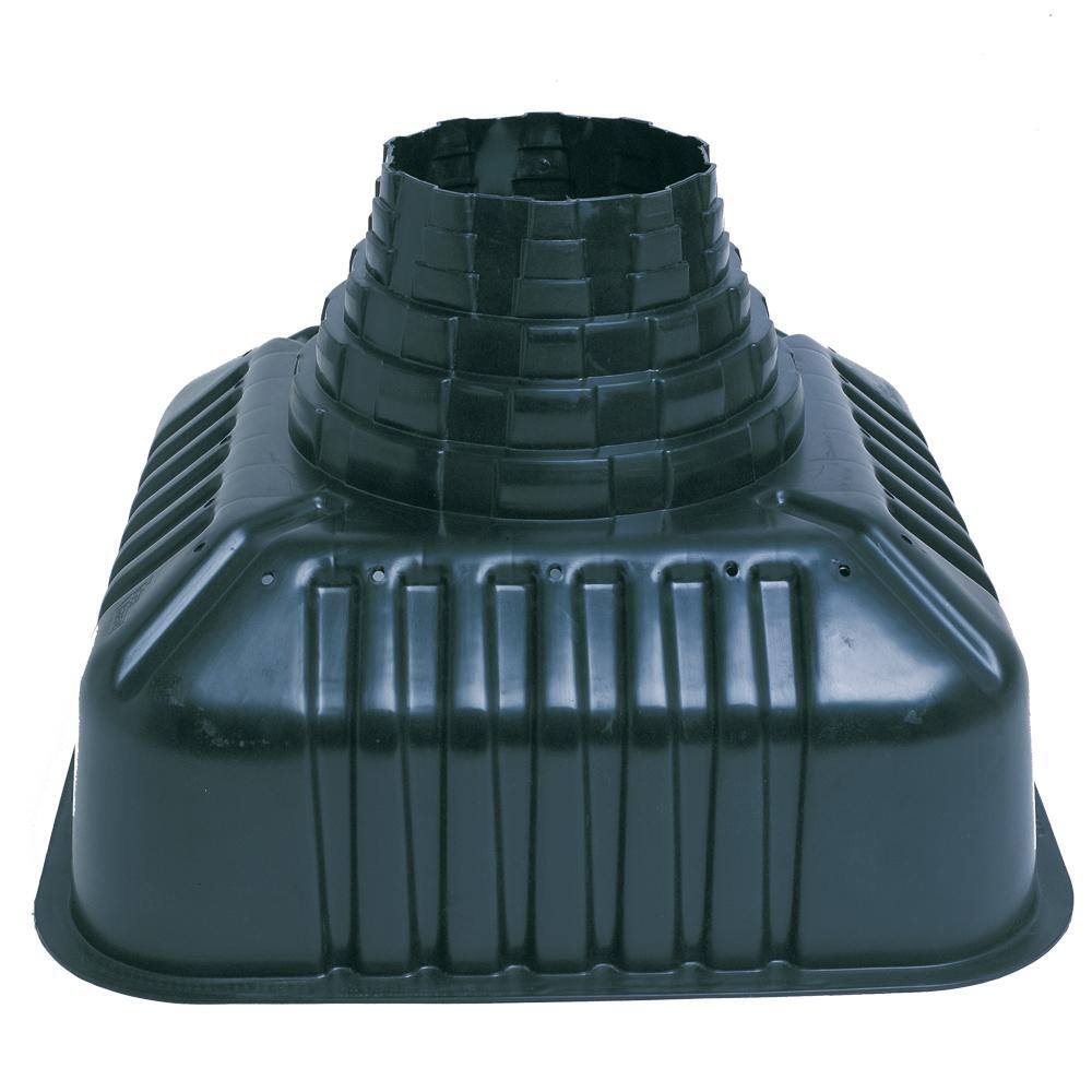 SQUARE FOOT 32 in. x 22 in. x 32 in. Plastic Concrete Footing Form SF32