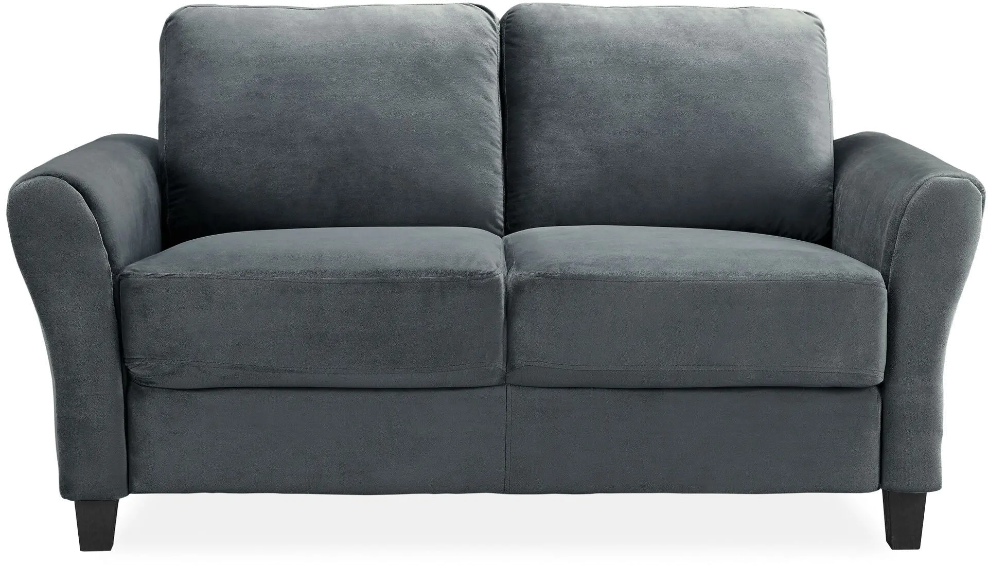 Milani Dark Gray Loveseat