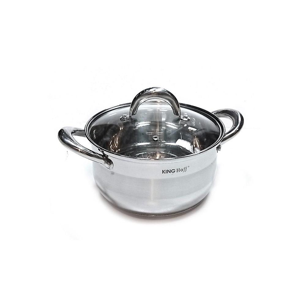 Kinghoff silver pots 10 pieces KH1096