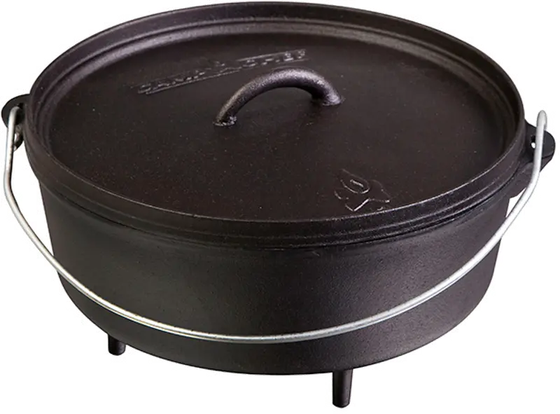 Camp Chef 4 Quart Classic 10 Inch Dutch Oven- Cast Iron