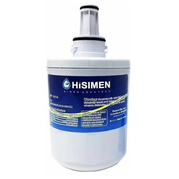 1 Pack HiSimen DA29 00003G Genuine Refrigerator Fresh Water Filter NSF Certified