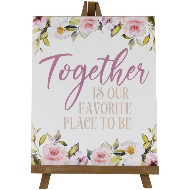 Wooden Tabletop Sign 11 quot