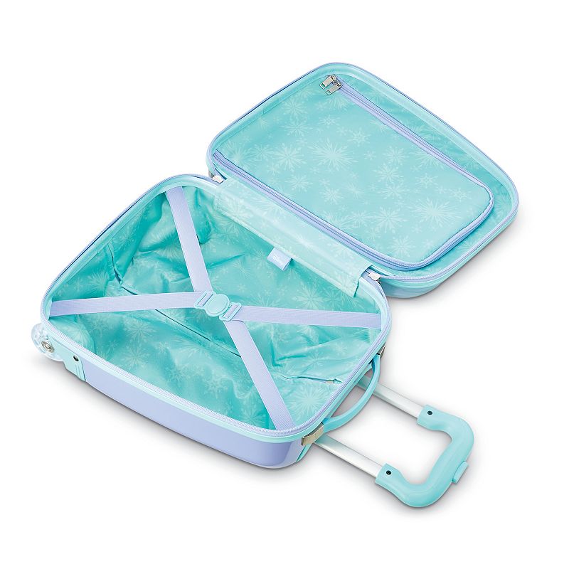 Disney's Frozen 2 Anna and Elsa 18-Inch Hardside Wheeled Carry-On Luggage by American Tourister💝(LAST DAY CLEARANCE SALE 70% OFF)