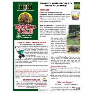 10 lbs. Wild Hog Repellent Granular Bucket 20001