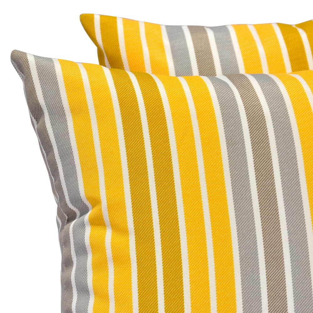 OVIOS Outdoor 17 inch Polyester Home Throw Pillows (Set of 2)