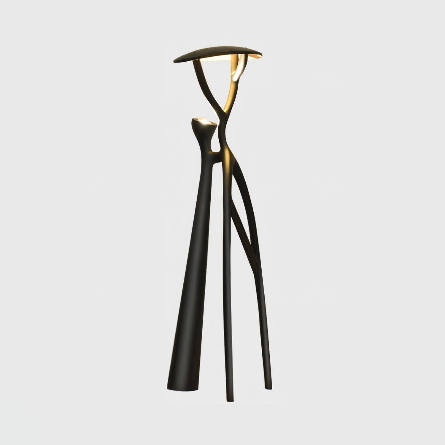 Gothic Tree Sculpture Floor Lamp