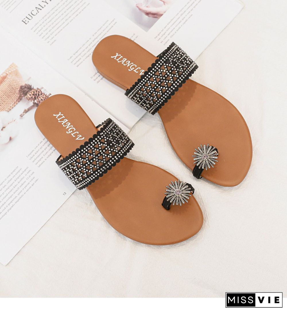 Bohemian all-match seaside Roman sandals