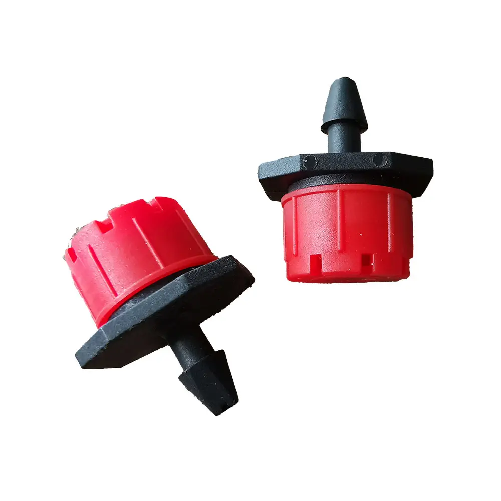 other watering   irrigation 1/4 inch adjustable dripper red