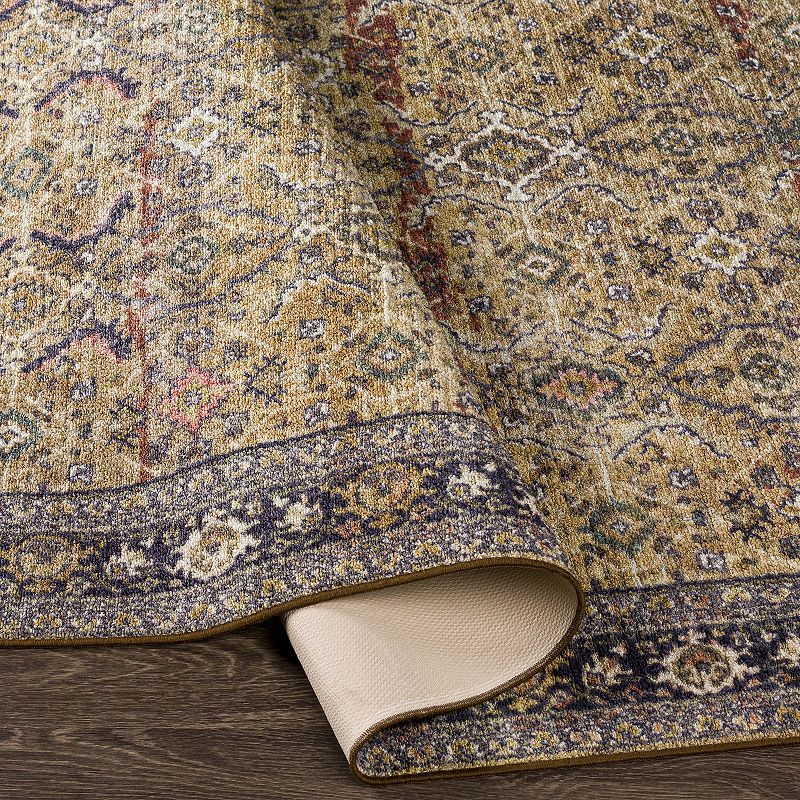 Decor 140 Alais Traditional Washable Area Rug