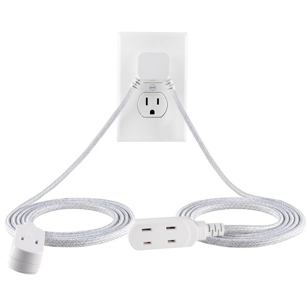 Cordinate Twin 3 x27 Outlet Polarized Extension Cord