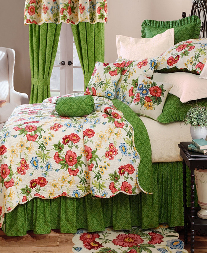 CandF Home Pembroke Full Queen 3 Piece Quilt Set