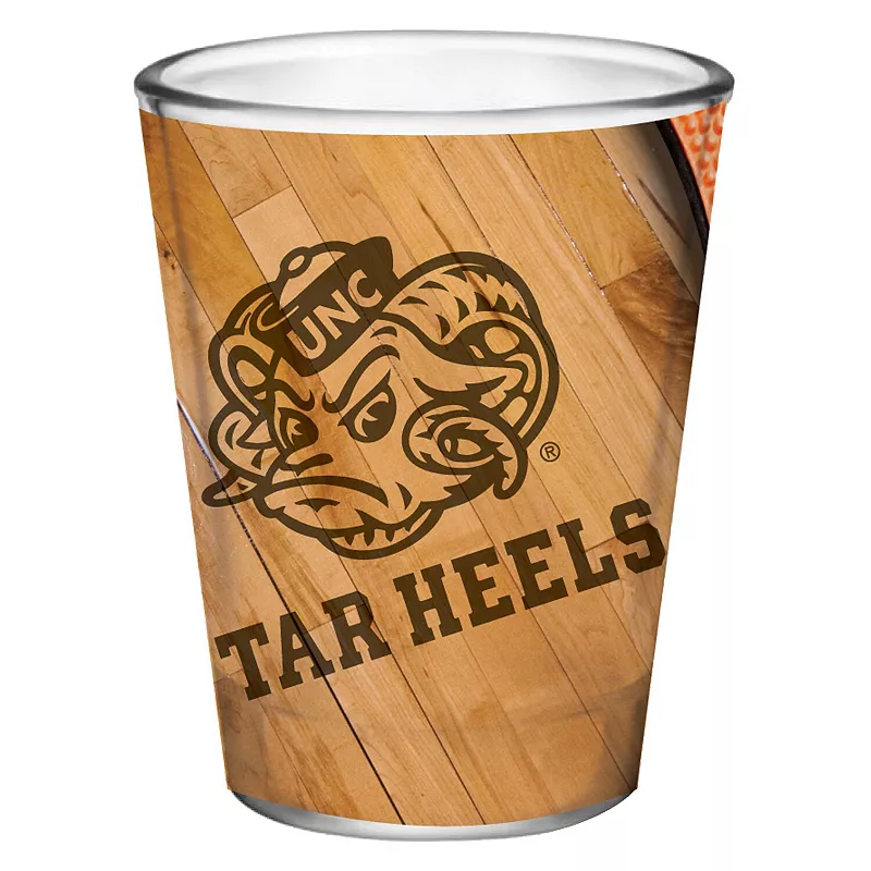 North Carolina Tar Heels 2oz. Basketball Collector Shot Glass