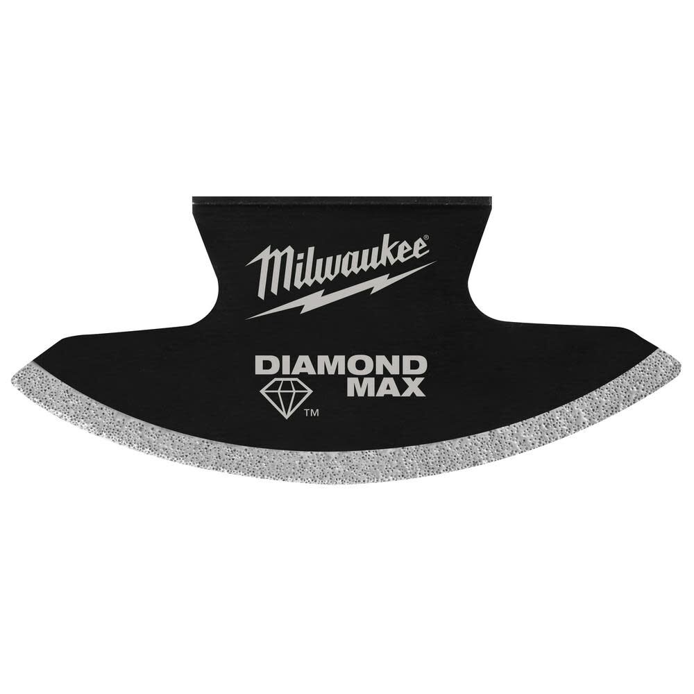 Milwaukee Universal Fit OPEN-LOK Diamond MAX Diamond Grit Grout Removal Multi-Tool Blade 1 PK 49-25-2272 from Milwaukee