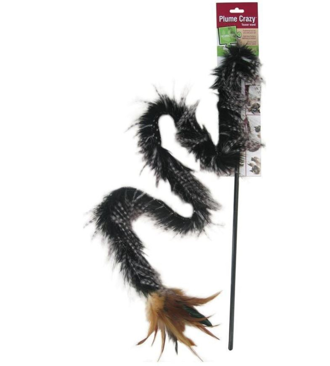 Petlinks Plume Crazy Wand Cat Toy