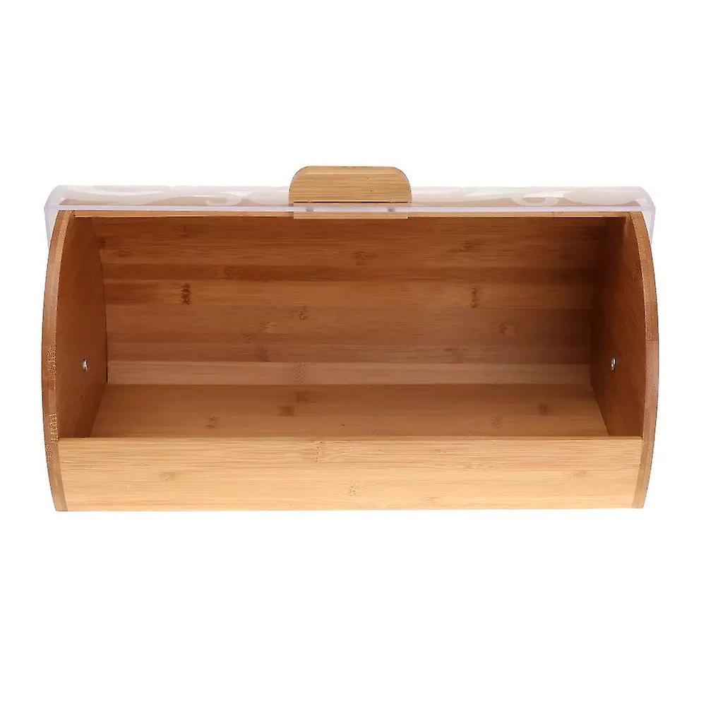 Kinghoff Bamboo-acrylic bread box KH3615