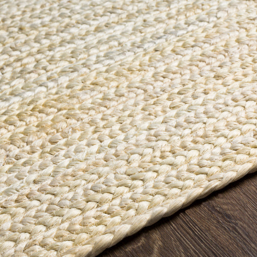 Natural Braids Jute Ivory Rug