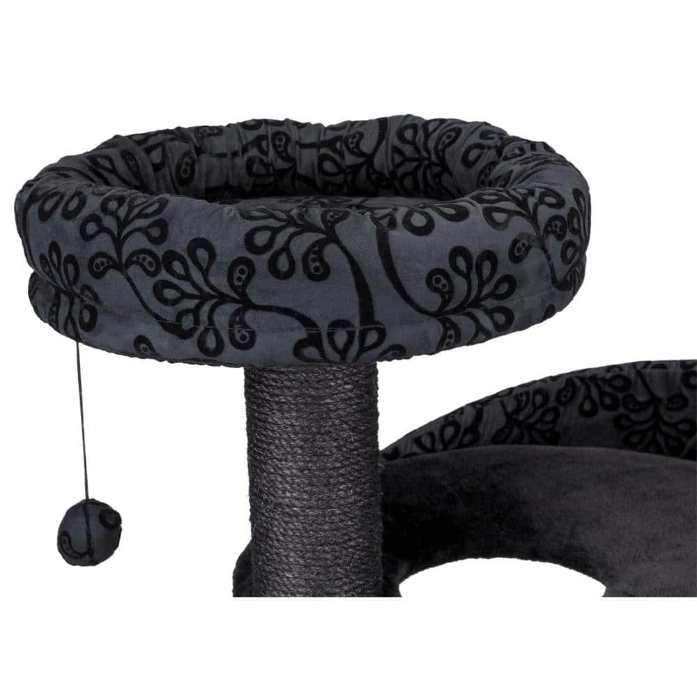 TRIXIE Black/Gray Filippo Cat Tree 43467