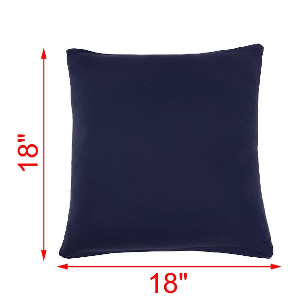 Polyester Home Elastic Zip Up Decorative Pillow Cover Piccocasa