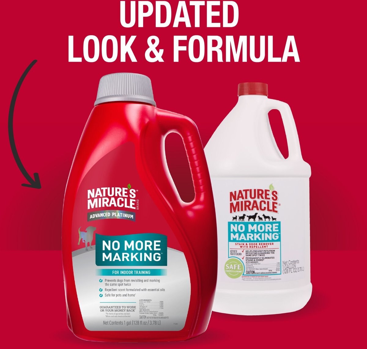 Nature's Miracle No More Marking Pet Stain Remover and Odor Eliminator Spray